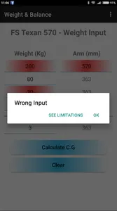 FS Texan Weight and Balance screenshot 2
