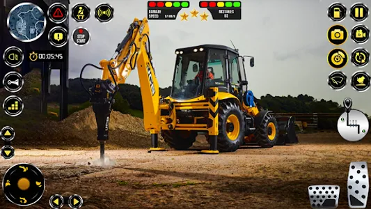JCB Excavator Construction 3D screenshot 2