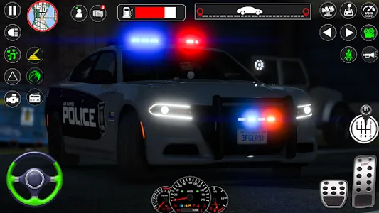 US Police Car Parking Sim 3D screenshot 2