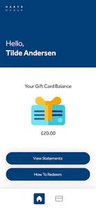 Harts Gift Card screenshot 1