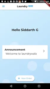 LaundryWala screenshot 1