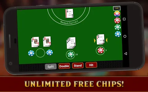 Casino Blackjack (5 Games)-21 screenshot 1