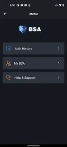 BSA Auth screenshot 3