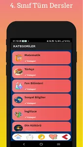 4. Sınıf Test Çöz Tüm Dersler screenshot 1
