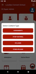 Lourdes Convent School screenshot 4