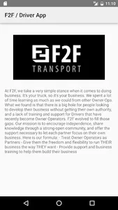 F2F Transport screenshot 1