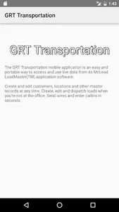 GRT Transportation screenshot 1