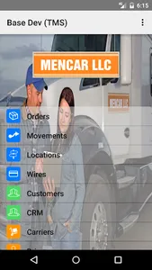 Mencar Driver App screenshot 1