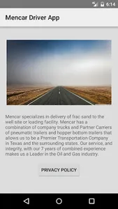Mencar Driver App screenshot 2