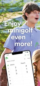 Minigolf Log - Your scorecard screenshot 0