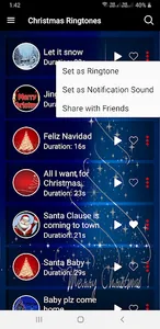 Christmas Songs Ringtones screenshot 1