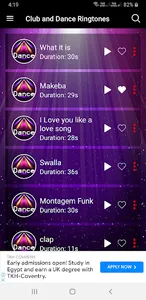 Club and Dance Ringtones screenshot 0