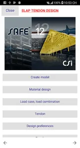 Prestressed Slab Design screenshot 1