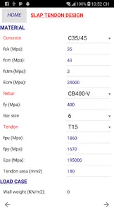 Prestressed Slab Design screenshot 4