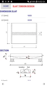 Prestressed Slab Design screenshot 5
