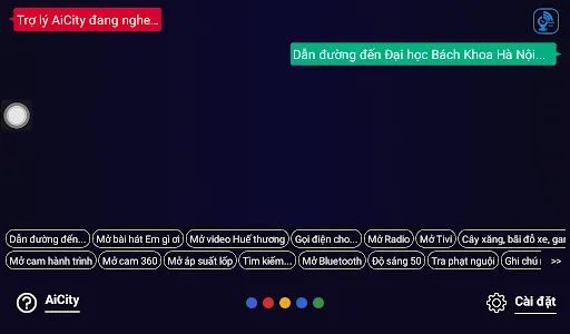 AiCity - Trợ lý giọng nói Ôtô screenshot 0