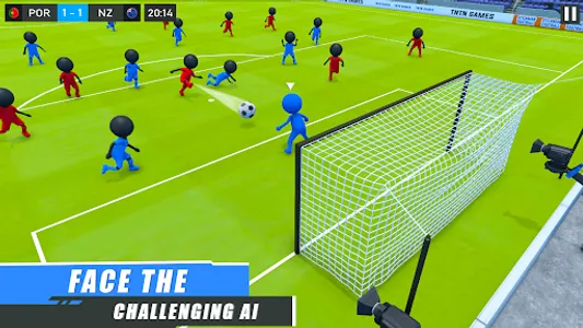 Stickman Soccer-Football Games screenshot 13