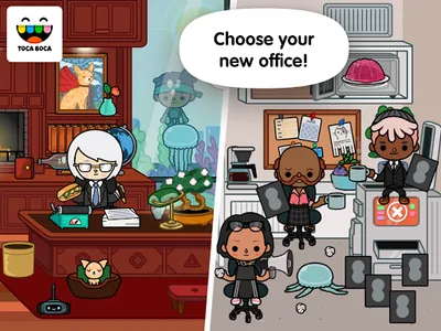 Toca Life: Office screenshot 0