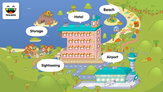 Toca Life: Vacation screenshot 4