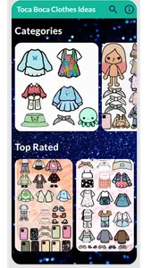 Toca Boca Outfit Ideas screenshot 0
