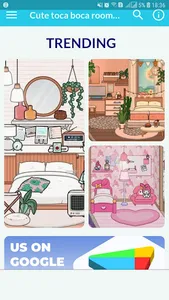 Toca Boca Aesthetic Room Ideas screenshot 0