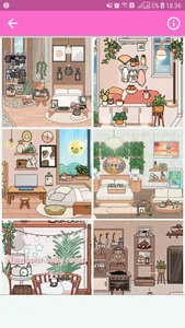 Toca Boca Aesthetic Room Ideas screenshot 3