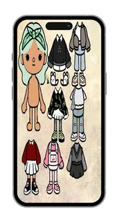 Toca Boca Paper Doll Ideas screenshot 18
