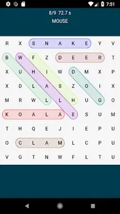 Word Search Wear screenshot 1