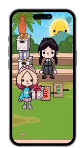 Boca  Wednesday Toca Addams screenshot 4