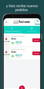 toci restauran screenshot 4