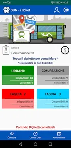 Sun iTicket Novara screenshot 1