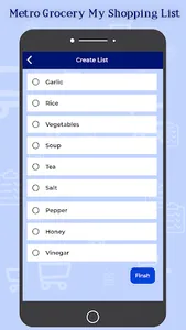 Metro Grocery-My Shopping List screenshot 1