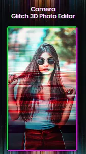 Camera-Glitch 3D Photo Editor screenshot 0