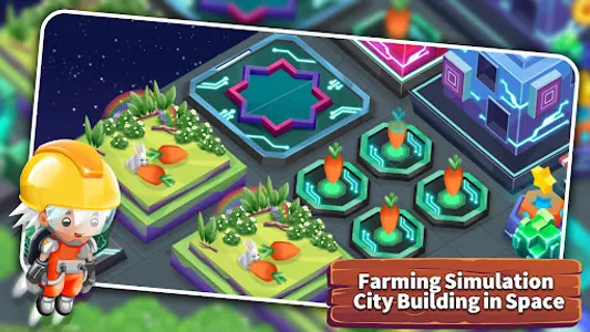 Sci Farm: Space Village Life screenshot 0