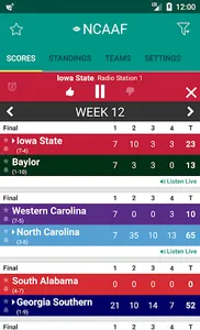 College Football Radio screenshot 0