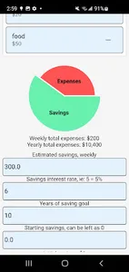 Compound Budgeting Calculator screenshot 7