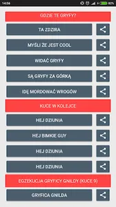 Kuce z Bronksu Soundboard screenshot 2