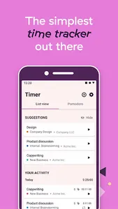 Toggl Track - Time Tracking screenshot 2