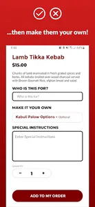 Afghan Kebab House #1 screenshot 2