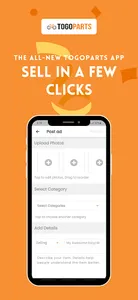 Togoparts-Events & Marketplace screenshot 1