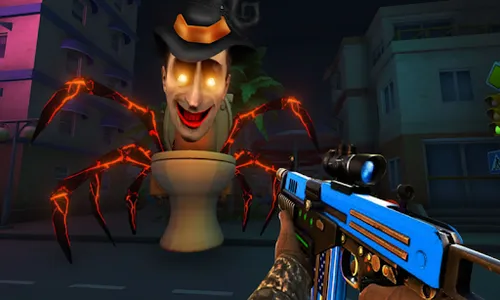 Toilet Spider Monster Survival screenshot 5