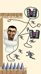 Toilet Man Rescue: Draw Puzzle screenshot 14