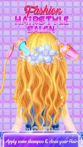 Hair Braided Salon Makeup Game screenshot 1