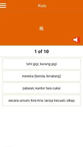 Kamus Kuis Mandarin Indonesia screenshot 3