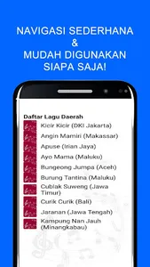 Koleksi Lagu Nasional & Daerah screenshot 6