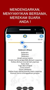 Koleksi Lagu Nasional & Daerah screenshot 8