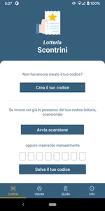 Lotteria Scontrini App screenshot 0