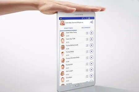 Cute Baby Sounds & Ringtones screenshot 9