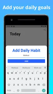 Daily Habits Tracker screenshot 0