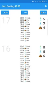 Jason - Baby feeding tracker screenshot 0